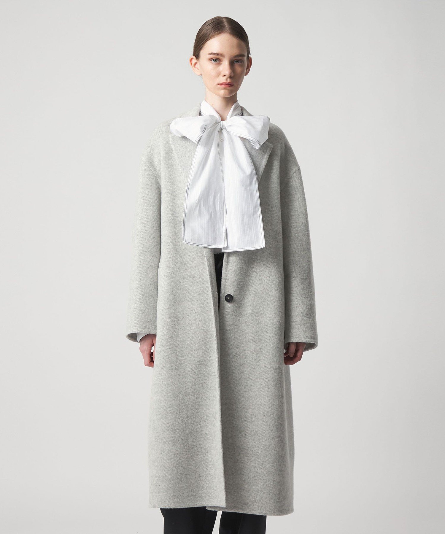 Drawer｜WINTER1 ヘリンボーンケヌキチェスターコート(LT.GRAY