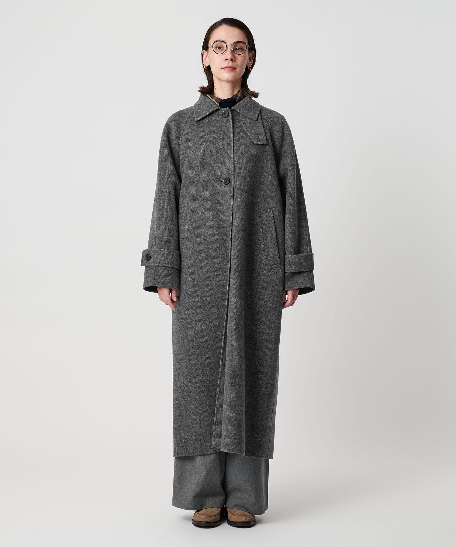 BEAUTY&YOUTH UNITED ARROWS｜リバー ステンカラー ロングコート