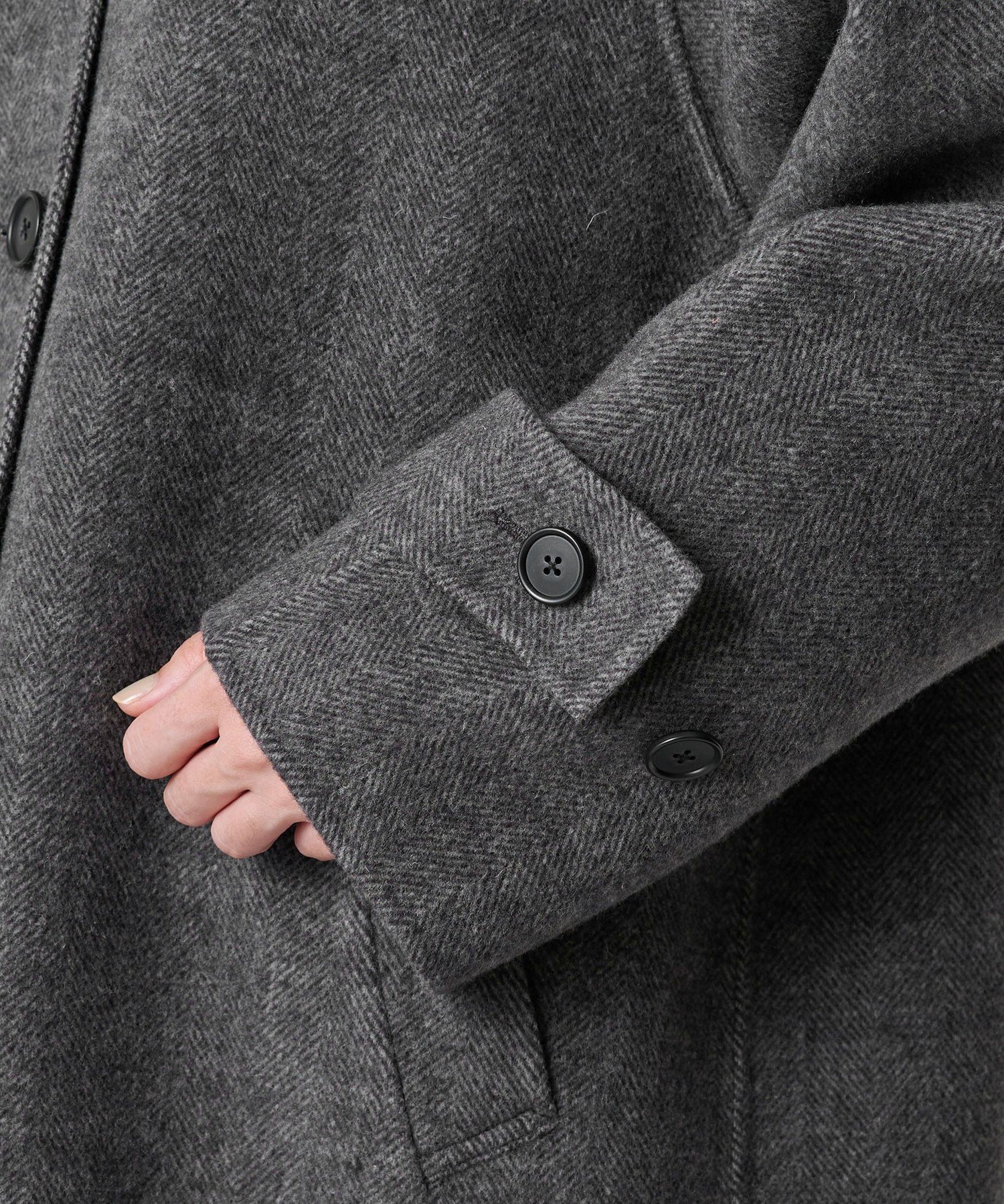 BEAUTY&YOUTH UNITED ARROWS｜リバー ステンカラー ロングコート