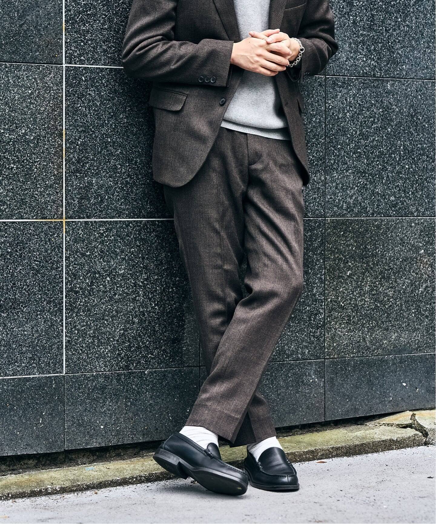 417 EDIFICE｜ミックス ツイードセットアップ 