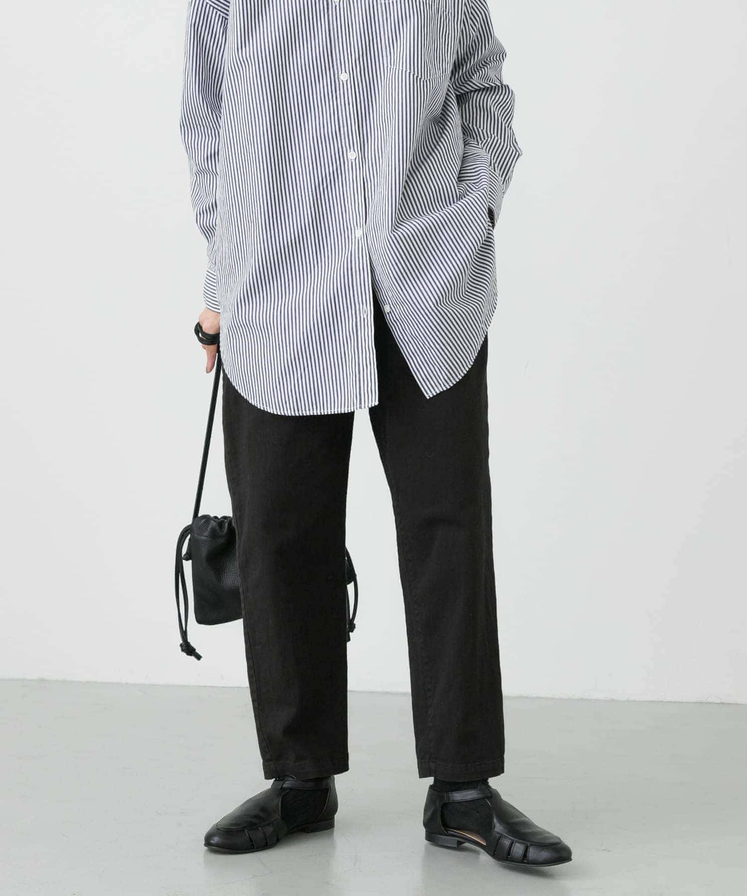 かぐれ｜コットンストレッチイージーパンツ | Rakuten Fashion(楽天