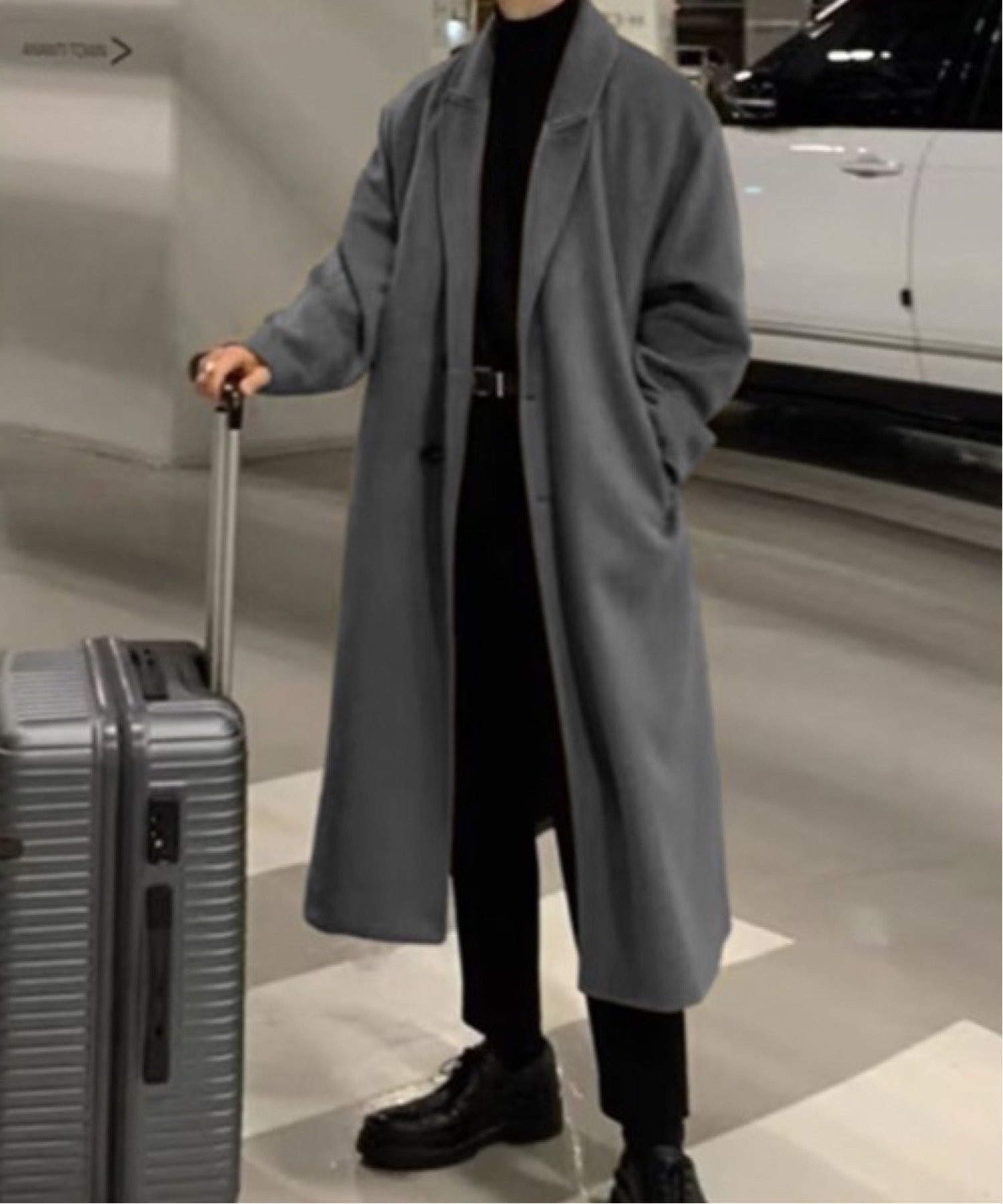 CERCA｜NOWLE/(M)【NOWLE】ウエストコード付き ロング丈 チェスター