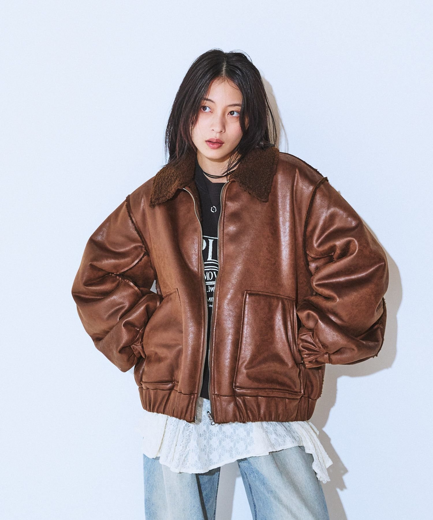 JEANASIS｜リバーシブルモンスターブルゾン【見た目以上の軽さ