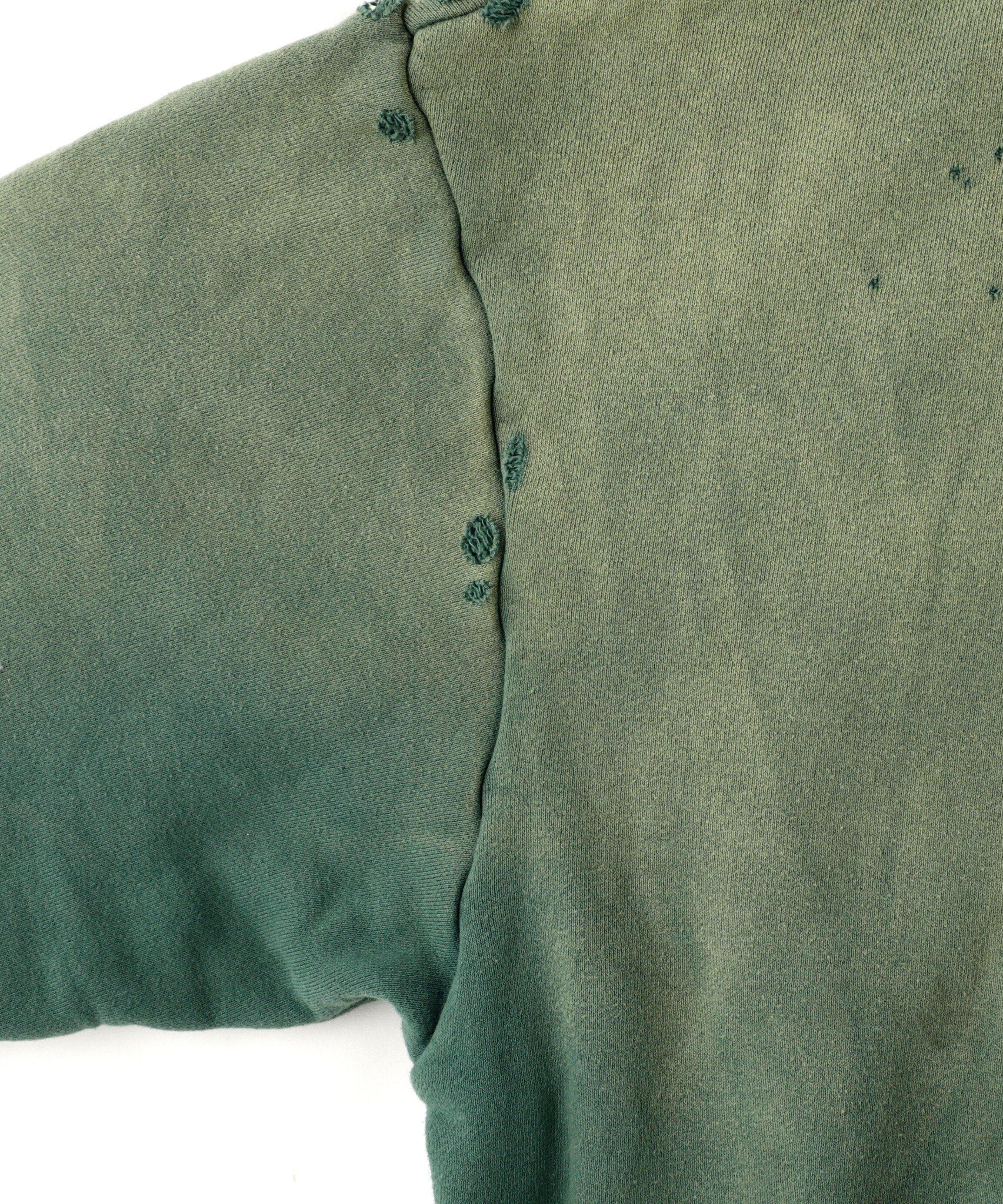 ROYAL FLASH｜SAINT MICHAEL/セントマイケル/HOODIE/DBL-FC ZIP/GREEN