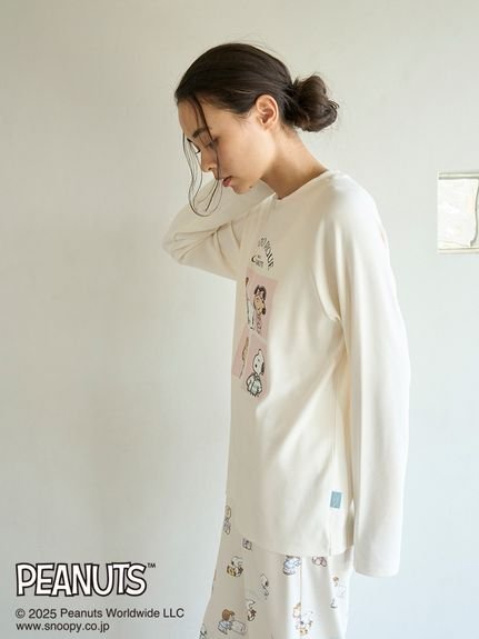 gelato pique｜【PEANUTS】オリジナルアート ワンポイントロンT