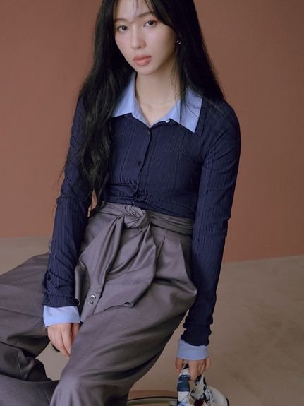 FRAY I.D｜レイヤードポロカットソー | Rakuten Fashion(楽天