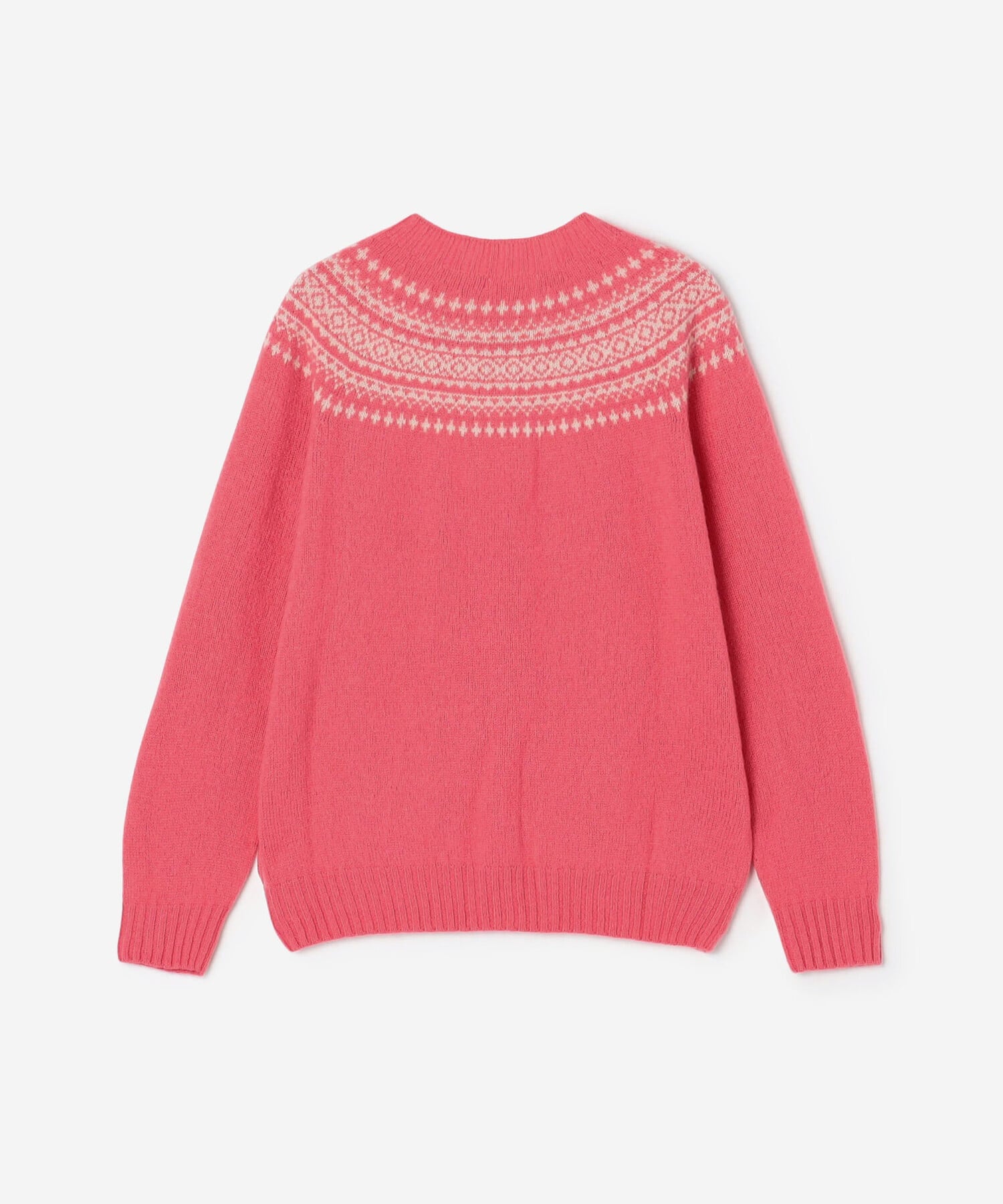 Bshop｜MORRIS & SONS | ジーロンラム ノルディックセーター WOMEN