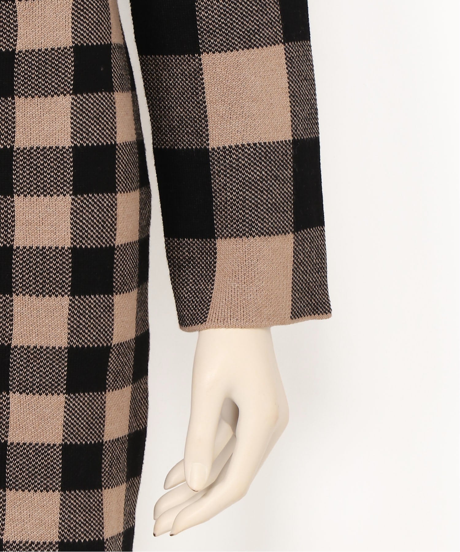 LIP SERVICE｜LIP SERVICE/(W)レトロチェックアンサンブルニット