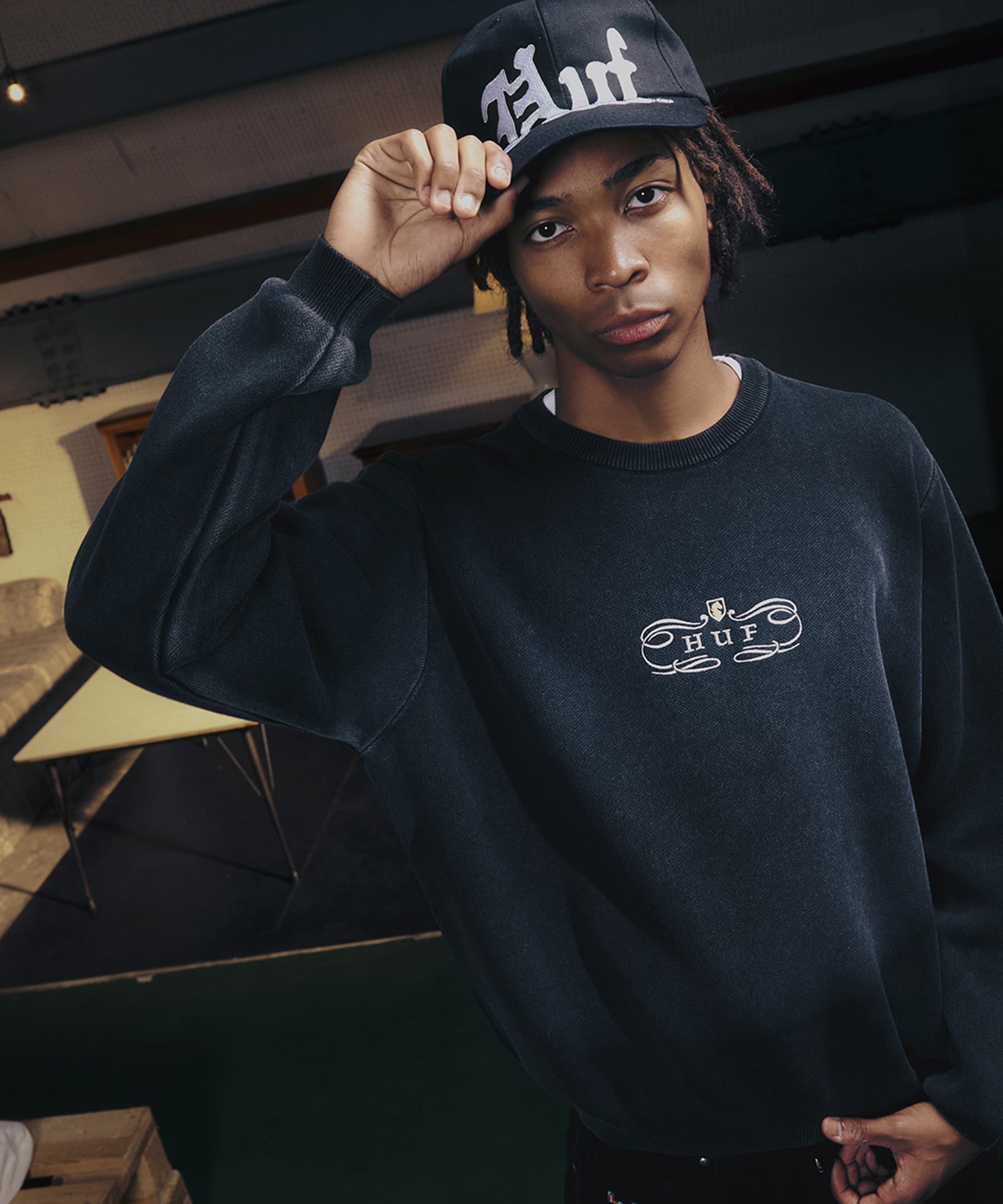 HUF｜WORLDWIDE CLOTHIERS SWEATER / HUF セーター ニット | Rakuten