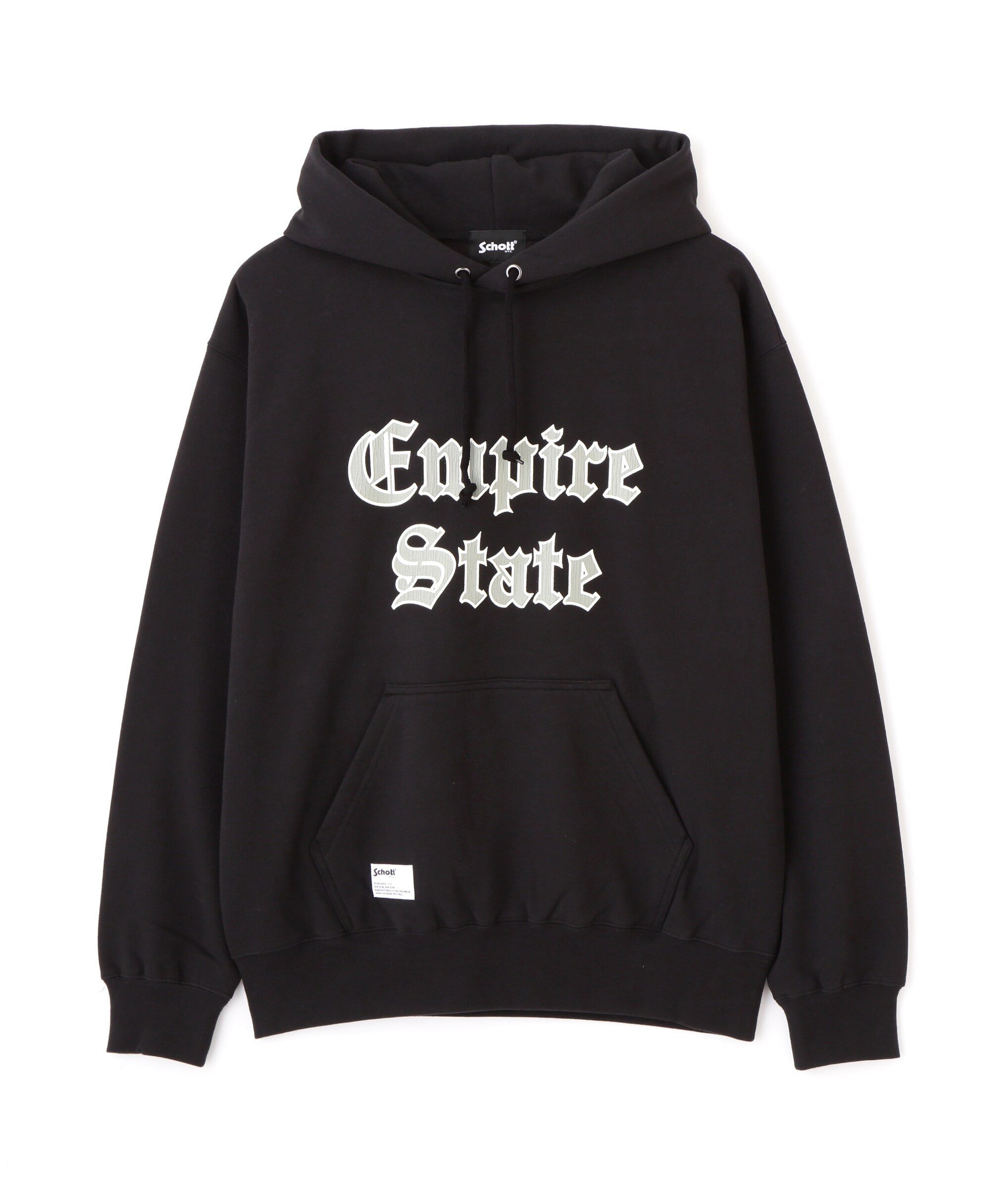 Schott｜HOODED SWEAT EMPIRE STATE/パーカー エンパイア ステート