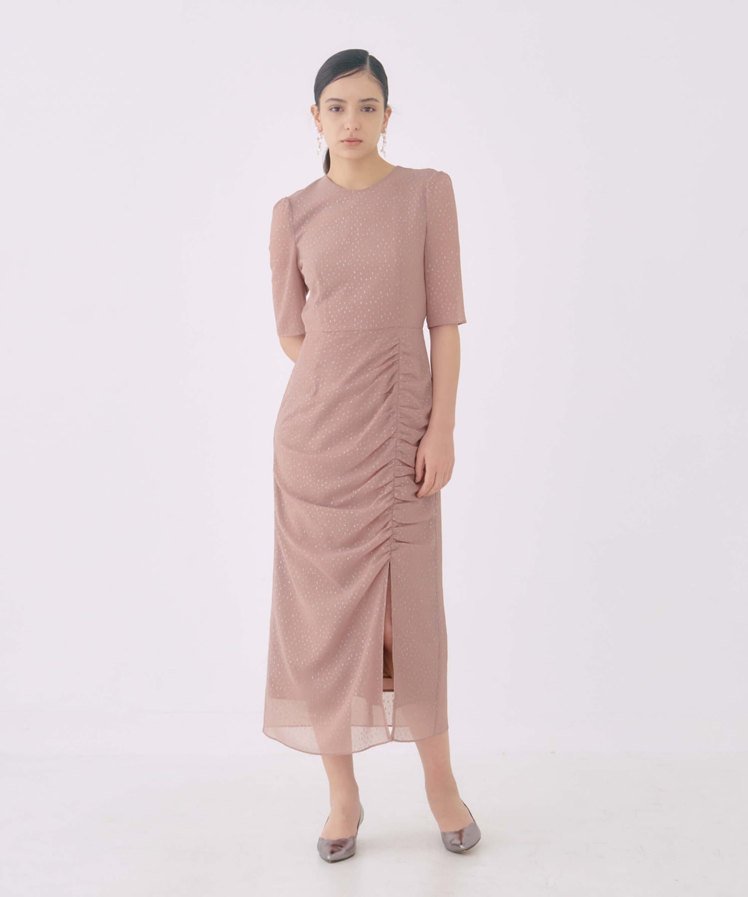 kaene｜ラメドビースリットドレス | Rakuten Fashion(楽天ファッション