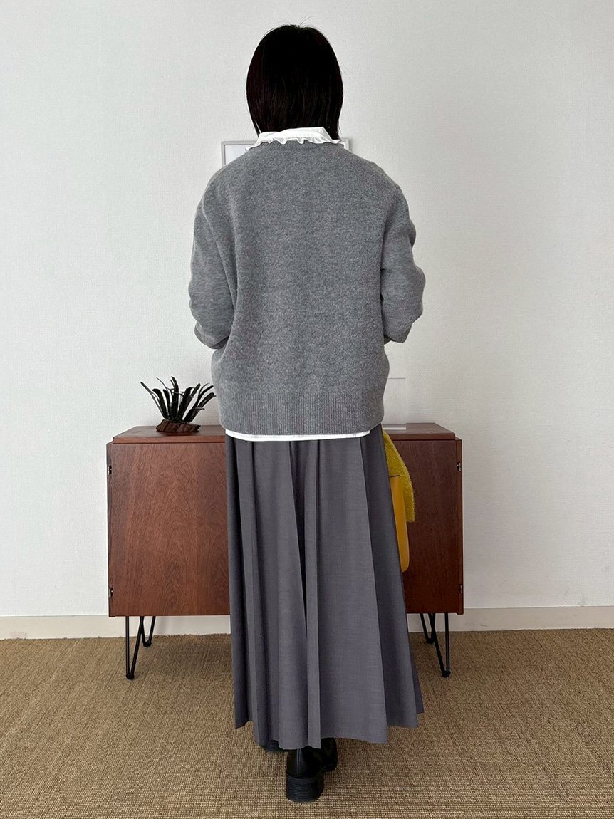 Mila Owen｜バックル付きOneWAYプリーツスカート | Rakuten Fashion