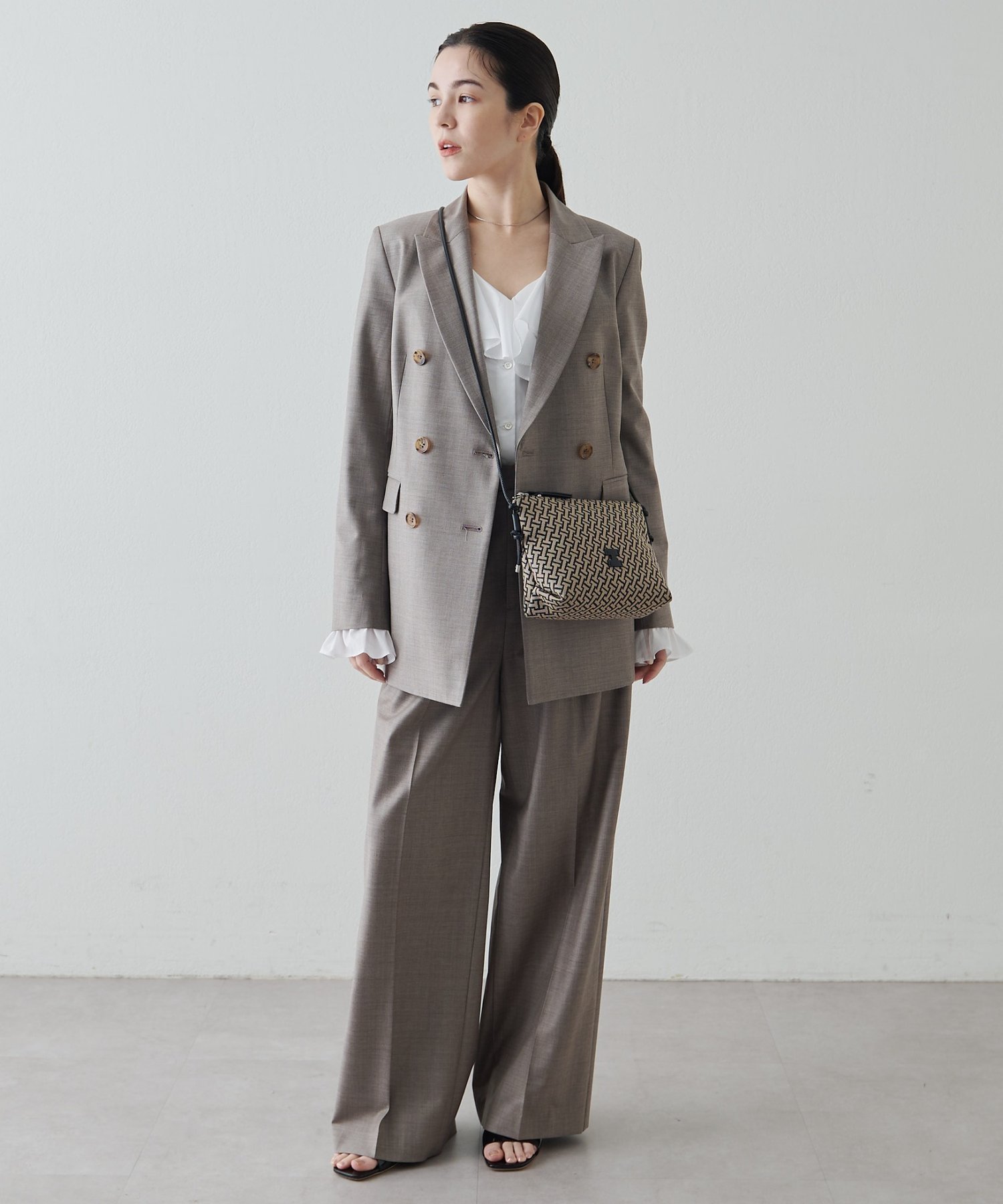 IACUCCI｜モノグランマ ポーチSD JACQUARD/RUGA | Rakuten Fashion