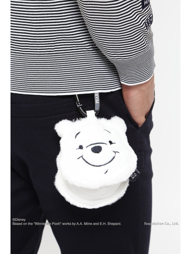 PEARLY GATES プーさん バック フェイクファー白 100周年記念 PEARLY