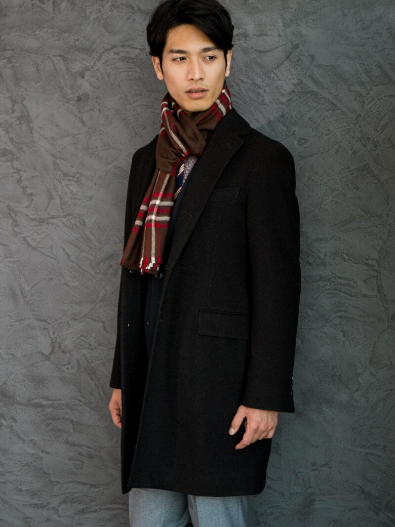 稀少XL ロロピアーナ × グリーンレーベル チェスターコート グレン