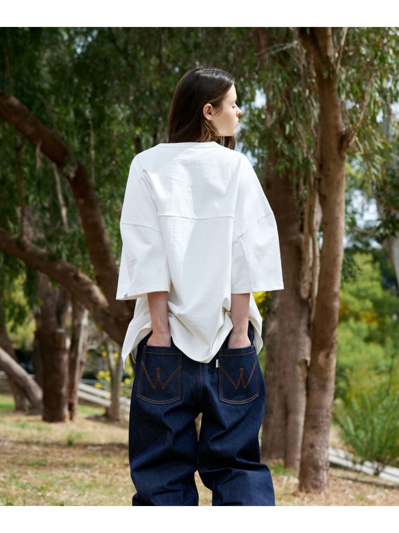 楽天市場】rehacer rehacer×ウィッチウォッチ Rigid Curvy Denim