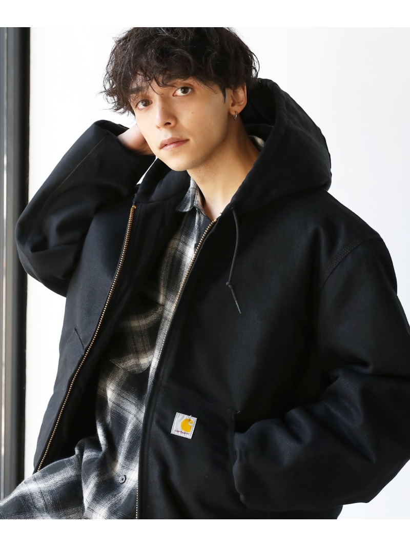 楽天市場】Carhartt ダックキルティングフードジャケットアクティブ