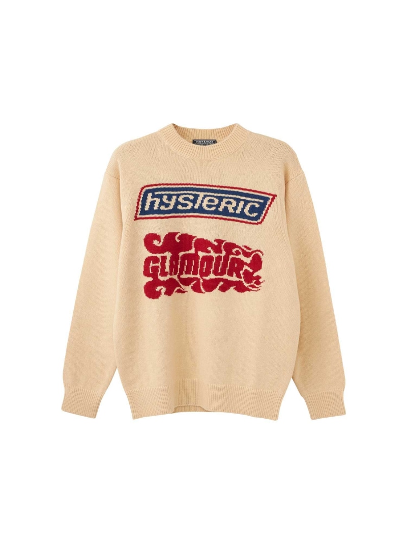 楽天市場】HYSTERIC GLAMOUR HG COMBO編込 セーター ヒステリック