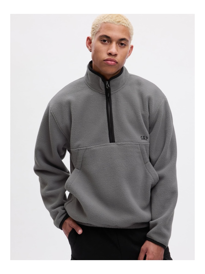 DESCENTE 楽天イーグルス フリース プルオーバー ハーフジップ M-L