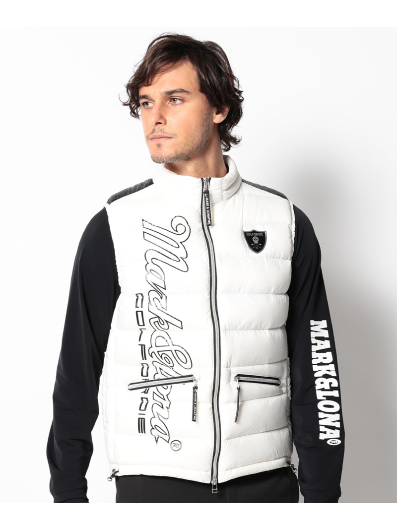 楽天市場】マークアンドロナ ダウンベストの通販