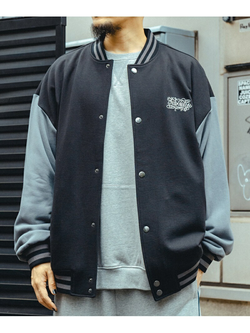楽天市場】【SALE／50%OFF】Subciety SWEAT STADIUM JKT サブサエティ
