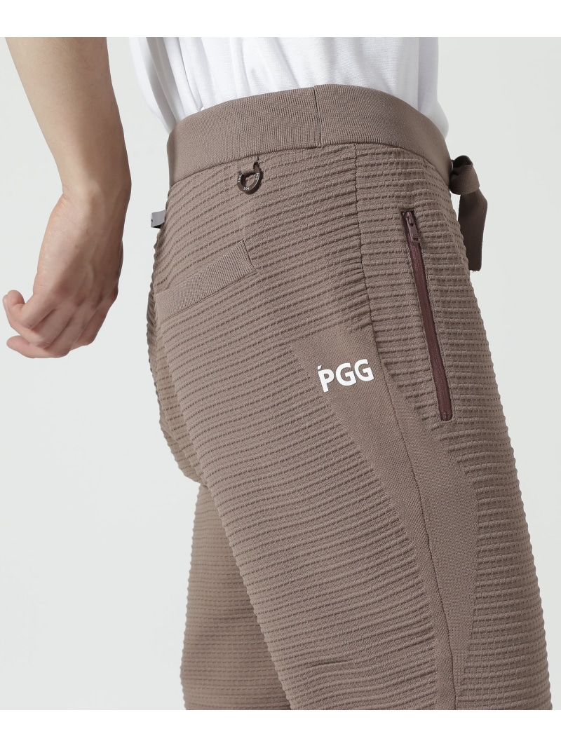 楽天市場】PEARLY GATES ポリエステルヤーンmmニットジョガーパンツ