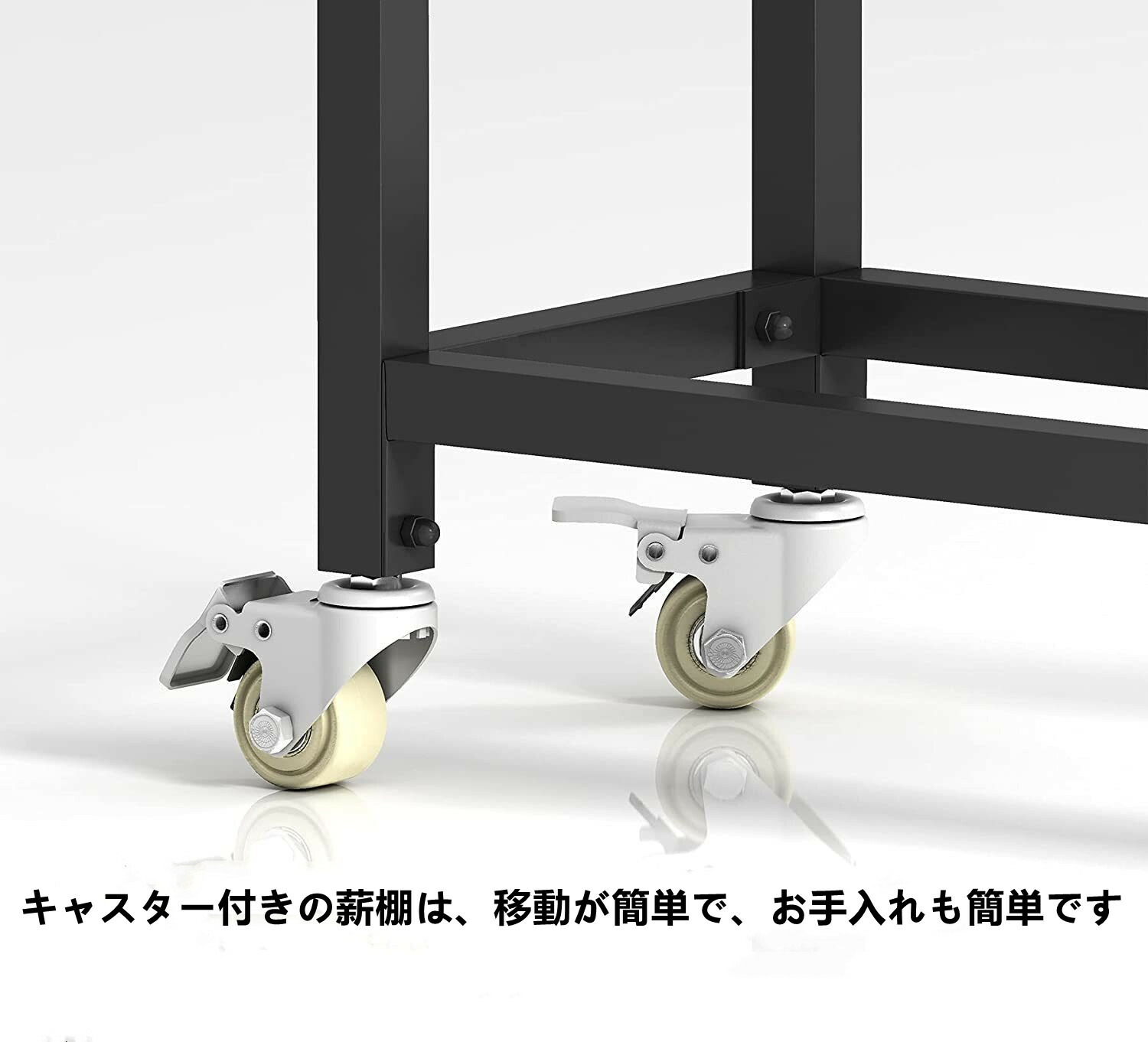 楽天市場】薪棚 薪 薪ストーブ 薪割り 棚 幅65cm 鉄製ログラック 薪