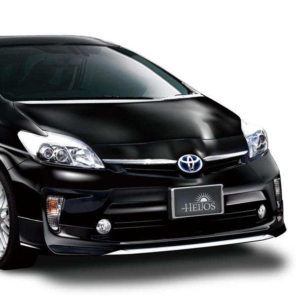 楽天市場】ZVW30系 プリウス 後期 フロント ハーフ スポイラー メッキ