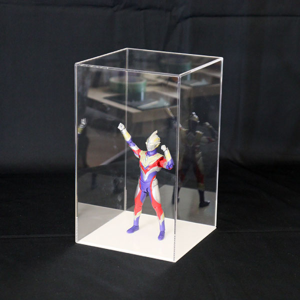 楽天市場】アクリル フィギュアケース 5面体 W200×D200×H300 3mm 透明