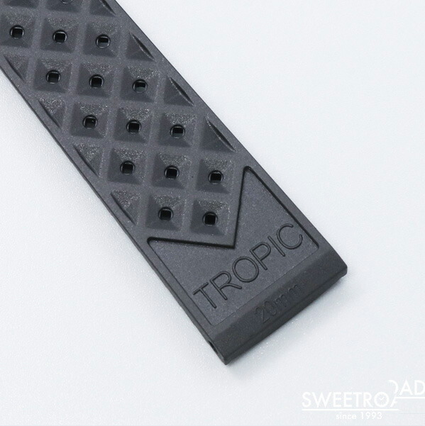 楽天市場】新品【TROPIC／トロピック】ラバーベルト／ダイバーズタイプ