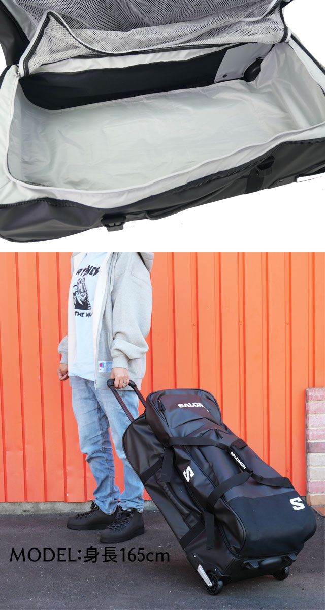 楽天市場】サロモン キャリーバッグ メンズ レーストリップ キャビン