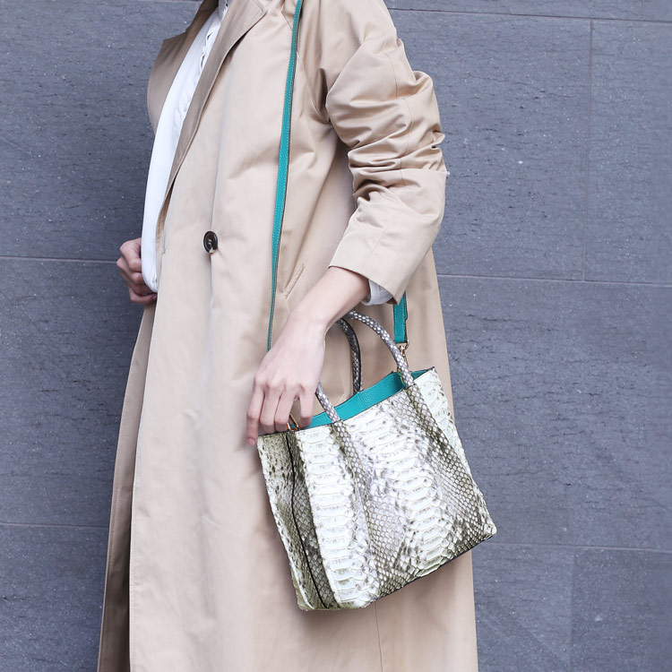 楽天市場】【5%オフクーポン】ダイヤモンドパイソン ハンドバッグ