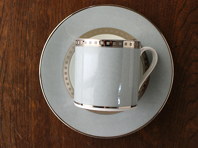 楽天市場】【アウトレット】MIKASA ボーンチャイナ シルバーライン