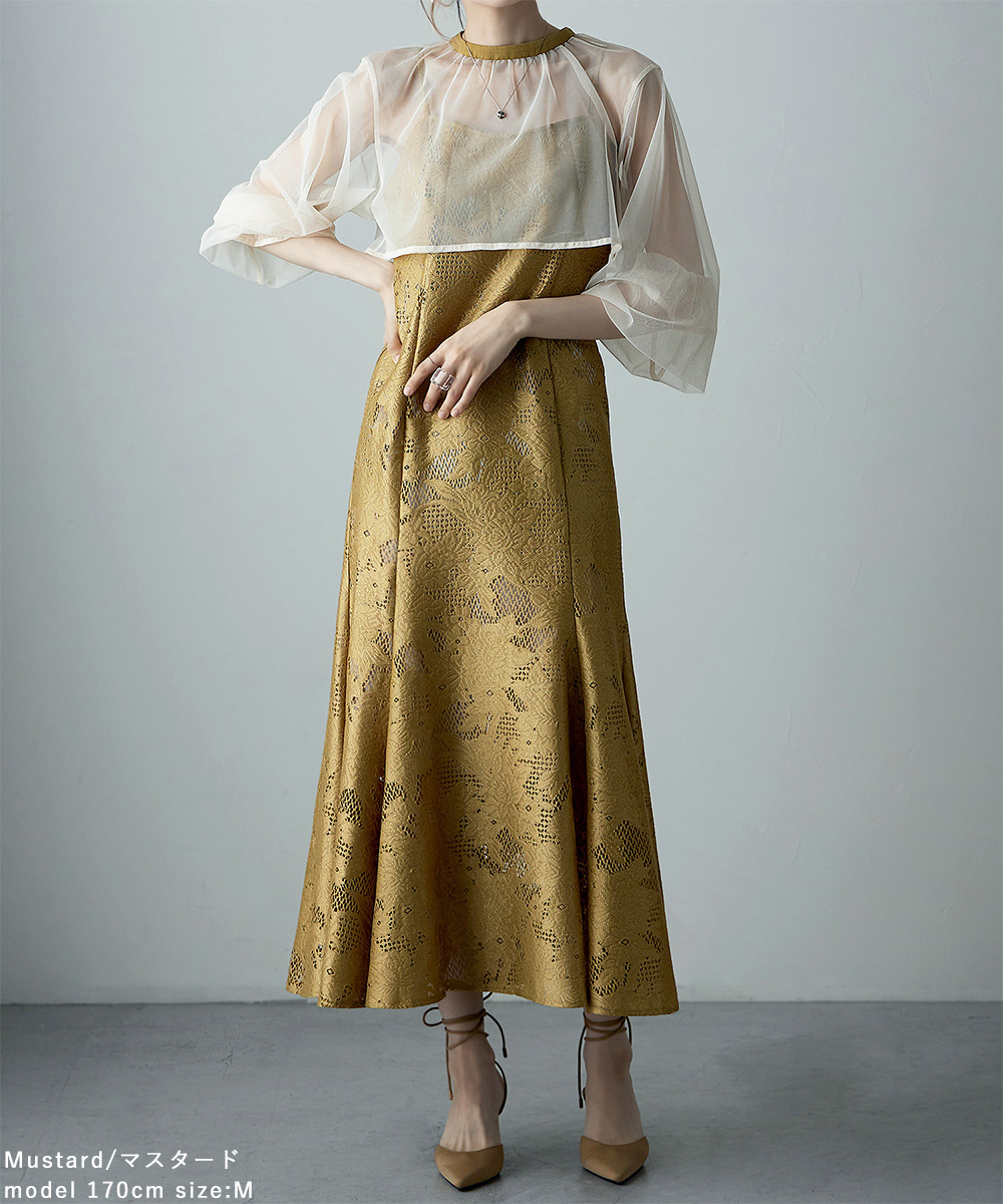 楽天市場】3wayシフォンボレロ&レースキャミドレス ワンピース ワンピ