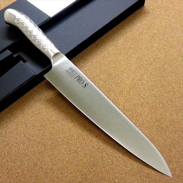 楽天市場】関の刃物 牛刀 21cm (210mm) 関兼次 PRO-S 大同特殊鋼製