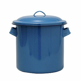 楽天市場】野田琺瑯 ホーロータンク 33cm 手付 25L / 琺瑯容器 ぬか