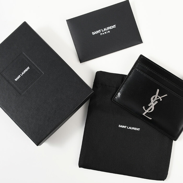 楽天市場】SAINT LAURENT サンローラン カードケース 4856310SX0E