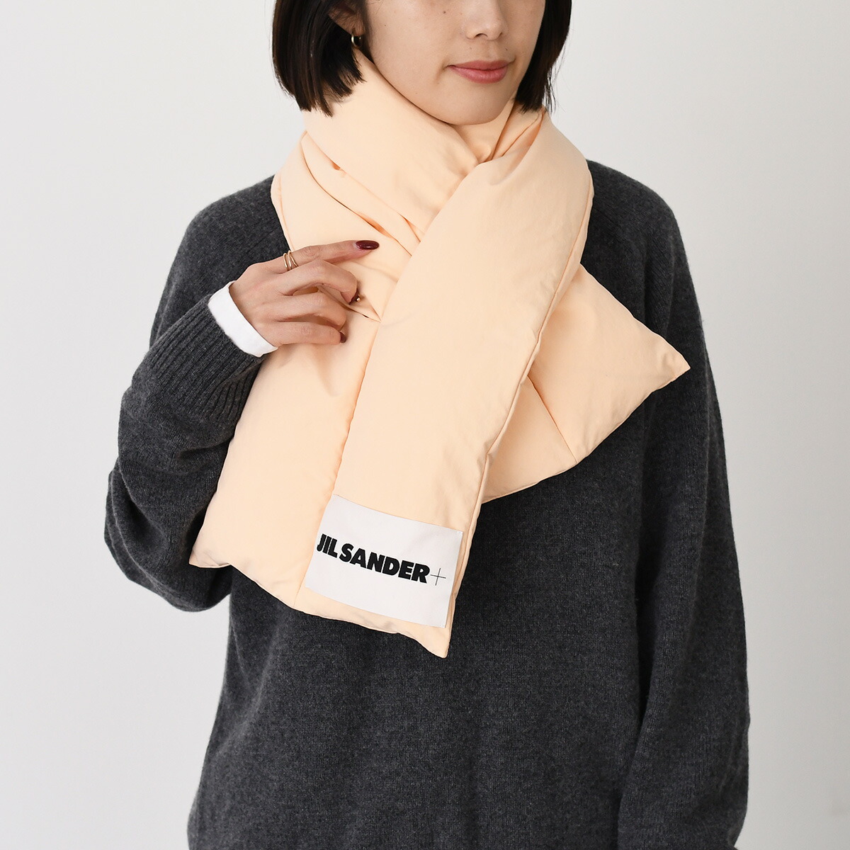 楽天市場】JILSANDER ジルサンダー ダウン マフラー ダウンスカーフ
