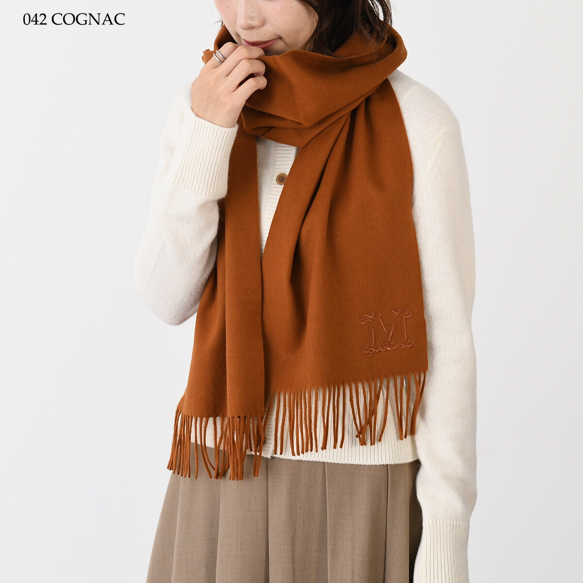 楽天市場】【P10倍対象】MaxMara マックスマーラ カシミア マフラー