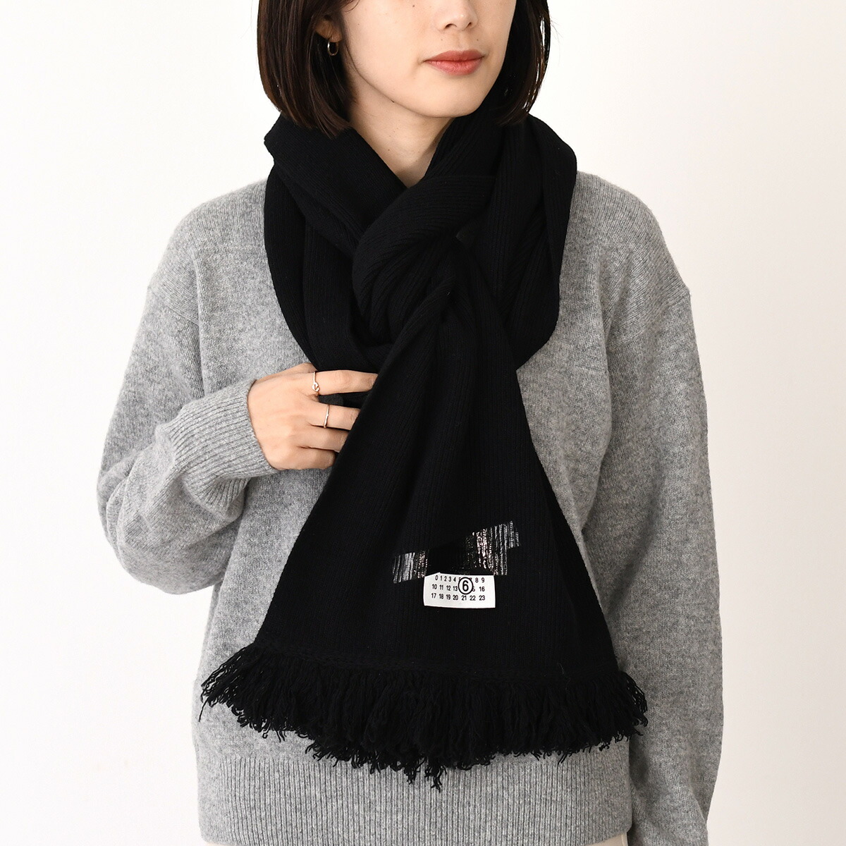 martin margiela／マルタンマルジェラ⑥／襟付きマフラー