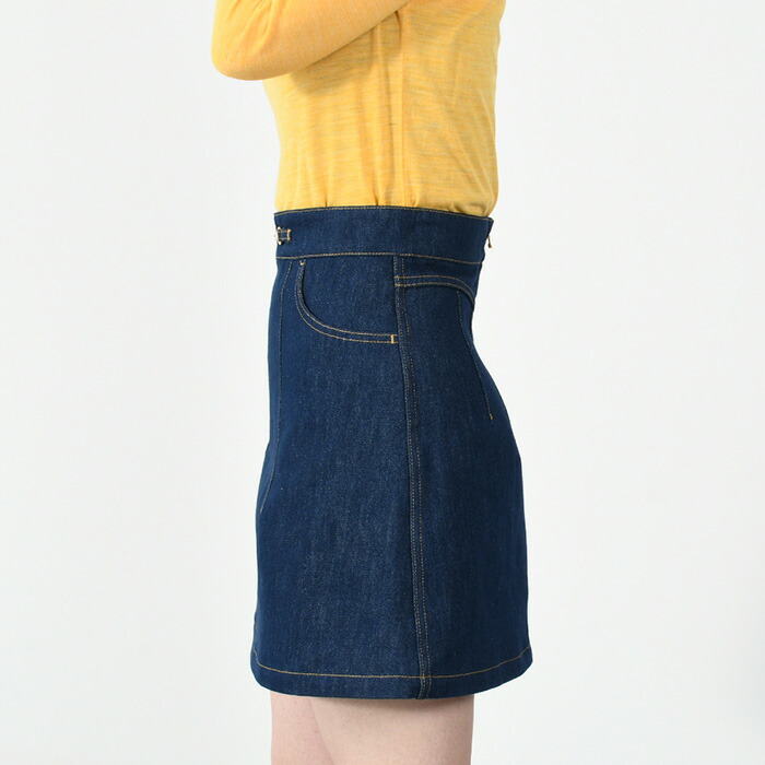 楽天市場】PATOU パトゥ ミニスカート オーガニックデニム SK042 0008