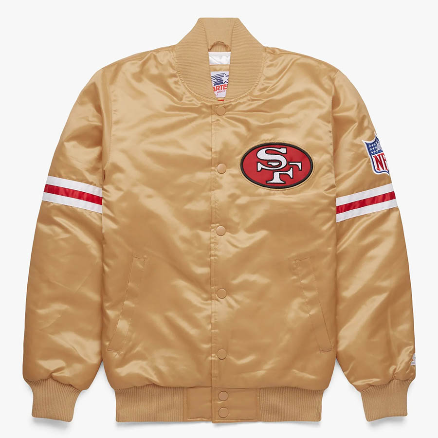 楽天市場】NFL 49ers スタジャン スターター x オマージュ バーシティ