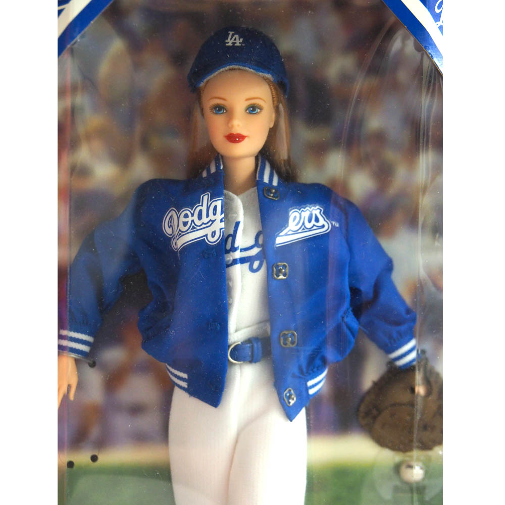 楽天市場】お取り寄せ MLB ドジャース バービー人形 1999年モデル