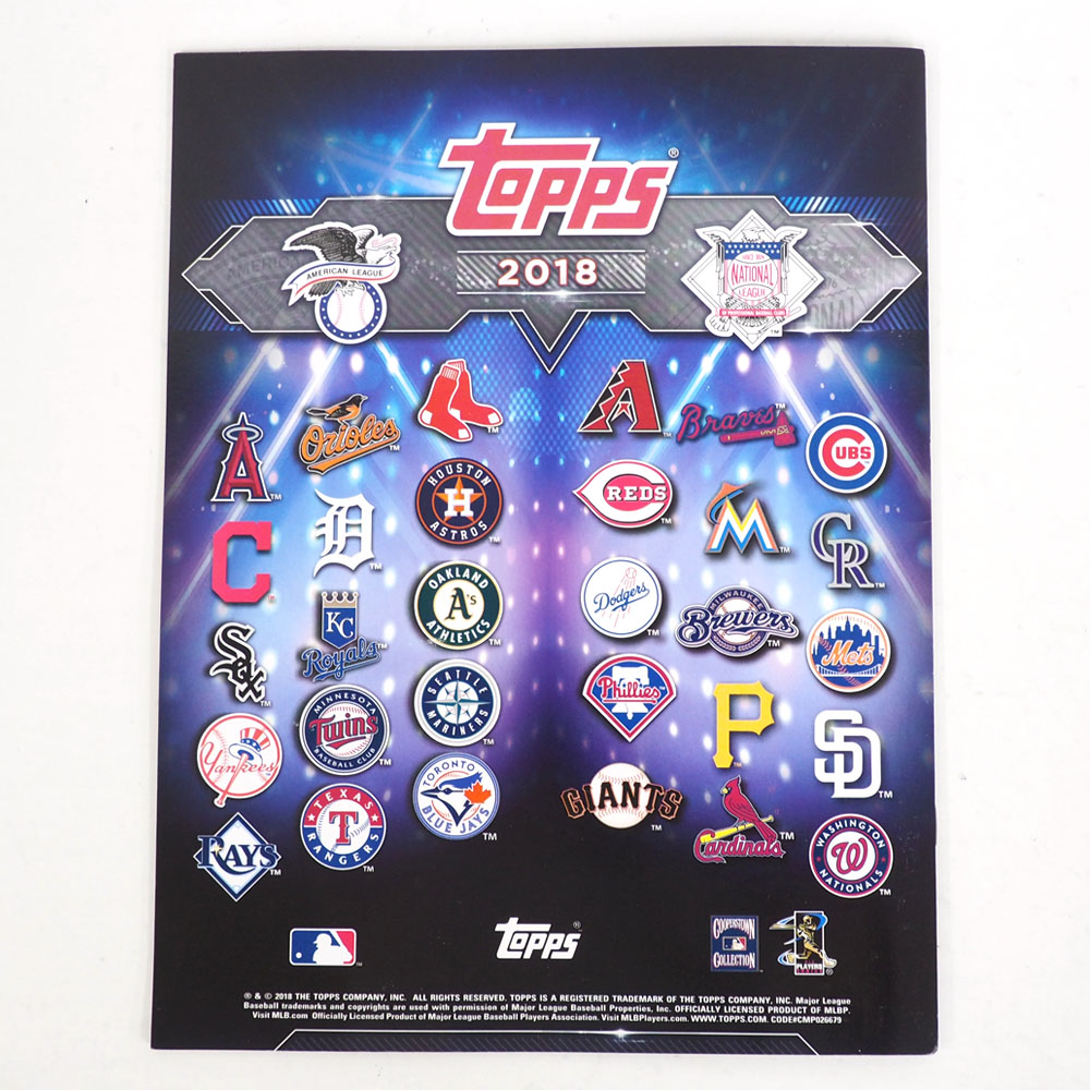 楽天市場】MLB ステッカー/シール コレクション アルバム 2018 Topps