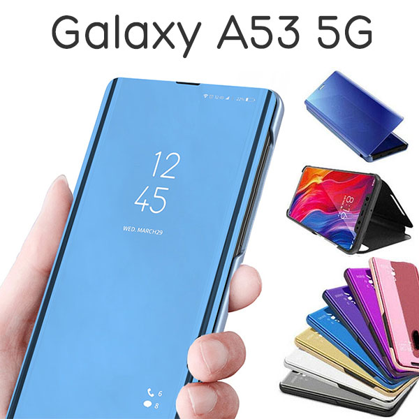 楽天市場】Galaxy A53 5G ケース SC-53C SCG15 手帳型 半透明ミラー