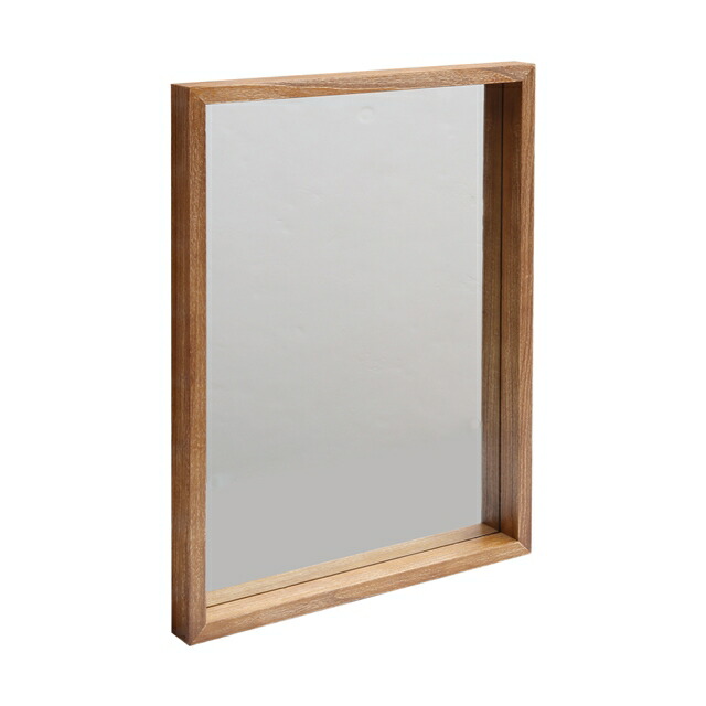 楽天市場】桐を磨いてアンティーク仕上げ ウォールミラー 450×600 鏡