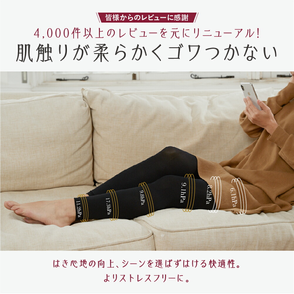 楽天市場】着圧スリムレギンス2 / 着圧レギンス 着圧スパッツ 10分丈