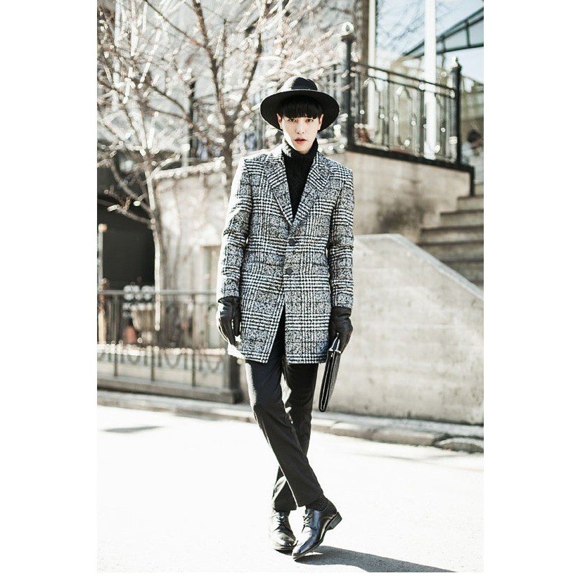 楽天市場】ツイード ジャケット メンズ チェスターコート アウター