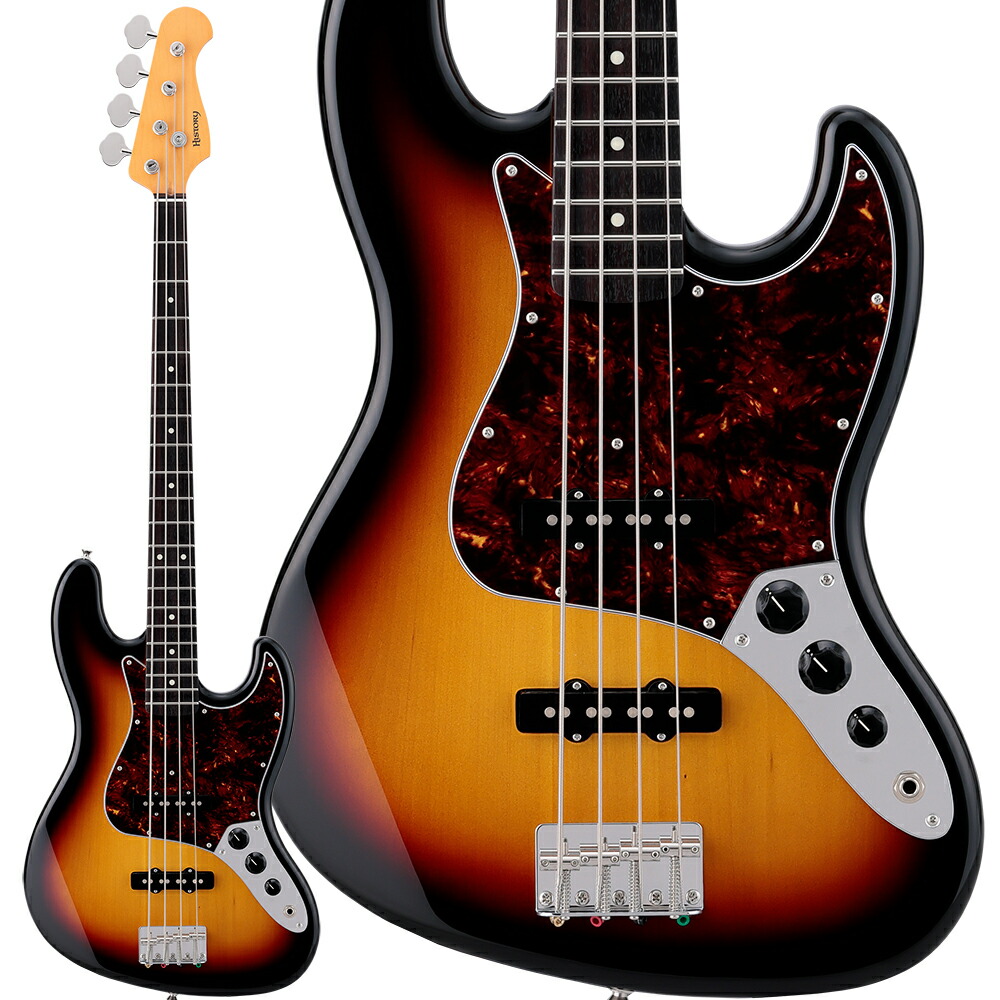 楽天市場】HISTORY HJB-Standard/VC 3TS (3トーンサンバースト) エレキ