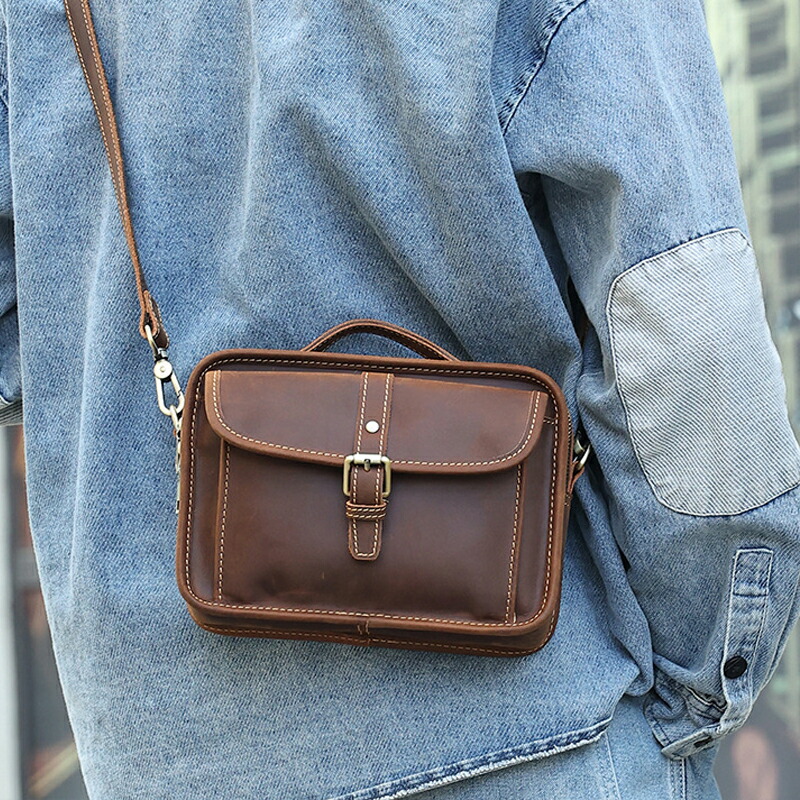 楽天市場】ショルダーバッグ 斜めがけバッグ メンズバッグ 本革 牛革